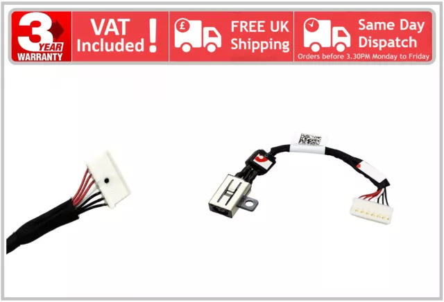 Dell XPS 15 9550 9560 9570 5510 5520 Prise Alimentation Dc Câble DC30100X200