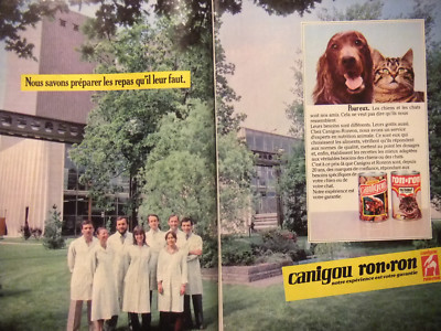 Publicite Ron Ron Pate Boite Bonheur Chat De 1966 French Ad Pub Vintage Food Cat Eur 6 00 Picclick Fr
