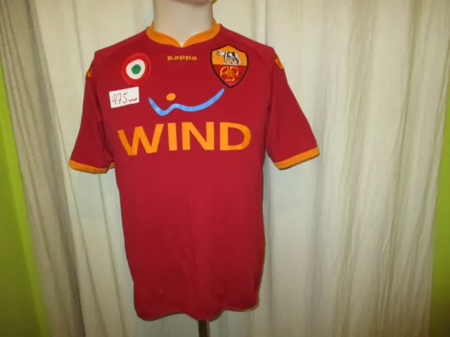 AS Rom Original Kappa Heim Trikot 2007/08 "WIND" Gr.M- L TOP