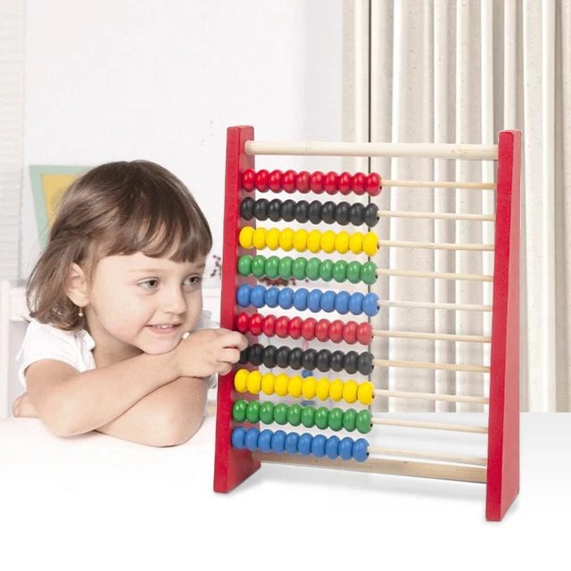 Abacus Chinois Vintage 17 Chiffres Abaque Mathématique
