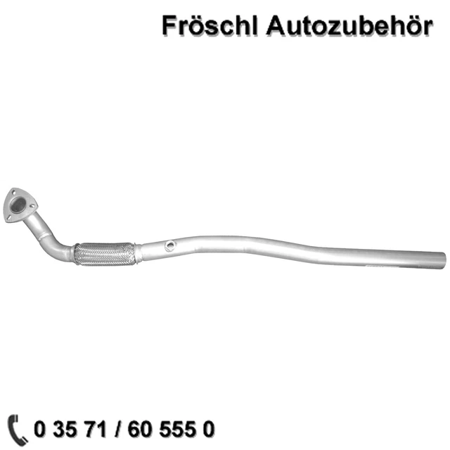 Opel Astra H Auspuff Komplett Komplette Auspuffanlage Mit Chrom-Ende Für OPEL ASTRA H 1.6 / 1.8 Schrägheck & GTC – Aluminierter Stahl, Inkl. Montagesatz Astra G Endschalldämpfer