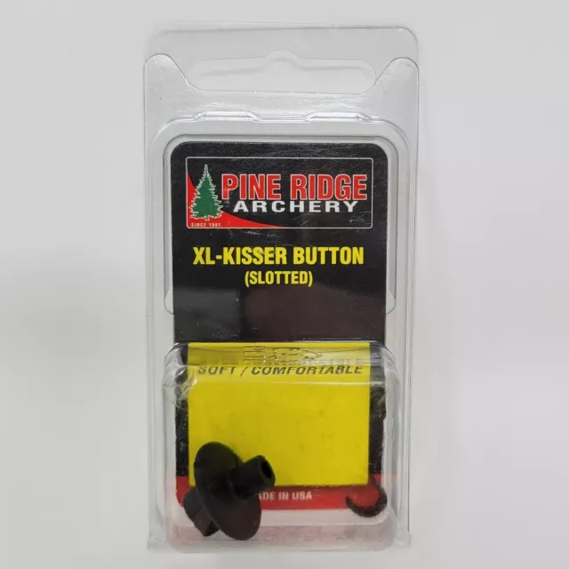 Pine Ridge Archery XL Kisser Button Soft Black