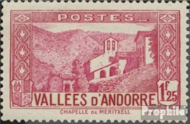 Andorra - French Post 40 unmounted mint / never hinged 1932 Landscapes