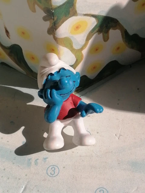 Rare peluche grand Schtroumpf, hauteur 1 mètre