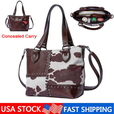 Women Concealed Carry Shoulder Handbag Tote Purse Satchel Pendant Crossbody Bag