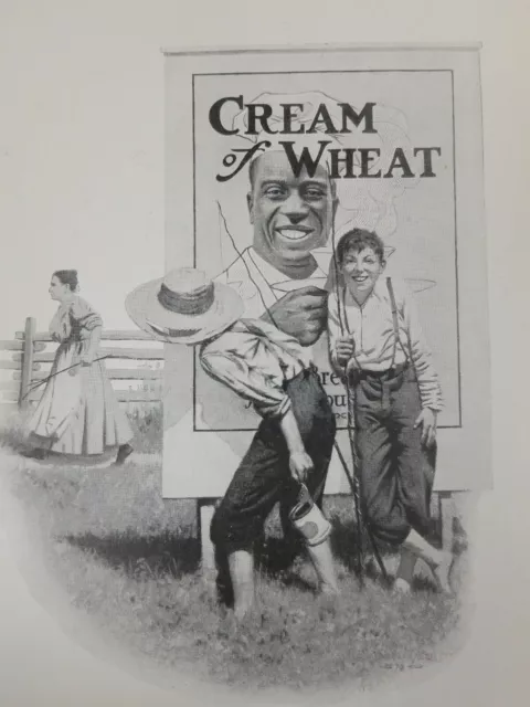 1918 Tom Sawyer, Huck Finn And Aunt Polly Cream Of Wheat Magazine Print Ad Art