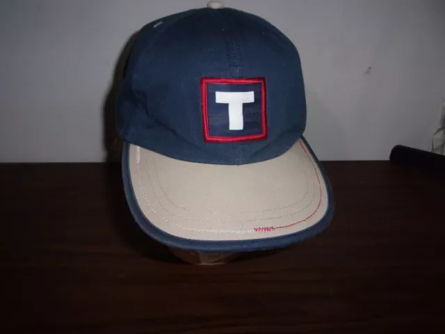 vintage 2/15/00 Tommy Hilfiger baseball cap cotton One size blue 54736
