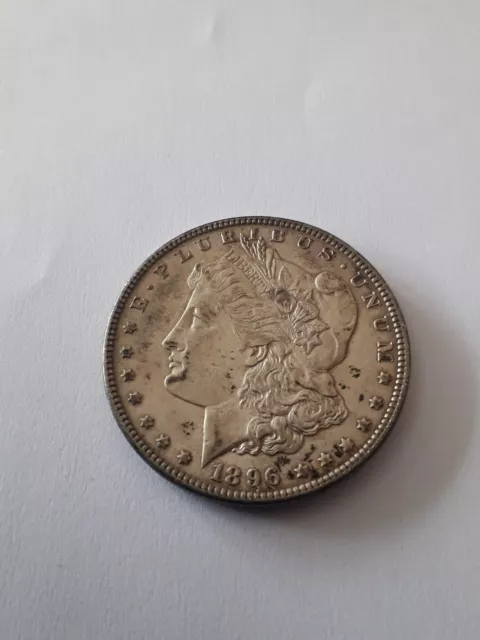 Usa 1896 Silver Morgan Dollar Coin
