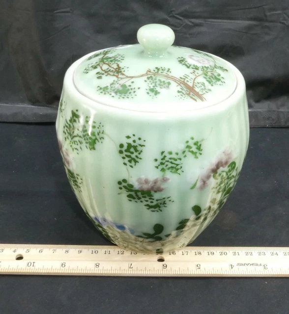 JAPANESE BISCUIT TEA GINGER JAR Japan Chinese China Etc !