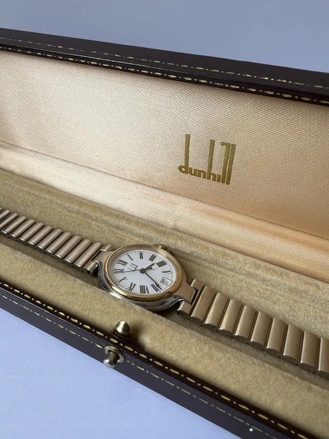 DUNHILL. ARMBANDSUR. "CITYSCAPE TRAVELLER GMT". AUTOMATIC. 2000-2010. Klockor & Ur - Armbandsur