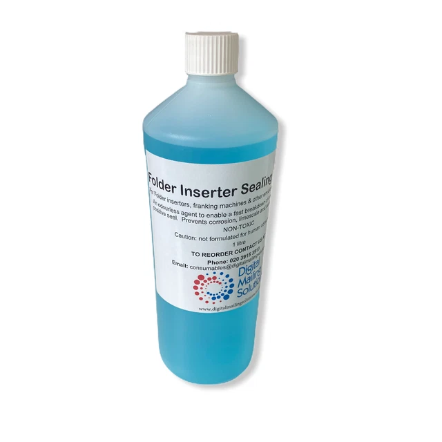 FOLDER INSERTER COMPATIBLE Sealing Solution (1 Litre) £14.50 - PicClick UK