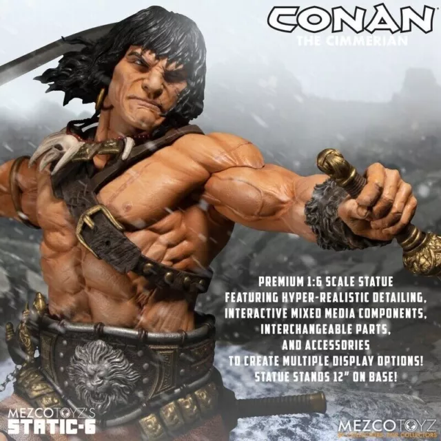 Conan The Barbarian One The Statue Fray With Conan The Cimmerian 1/6 Statue