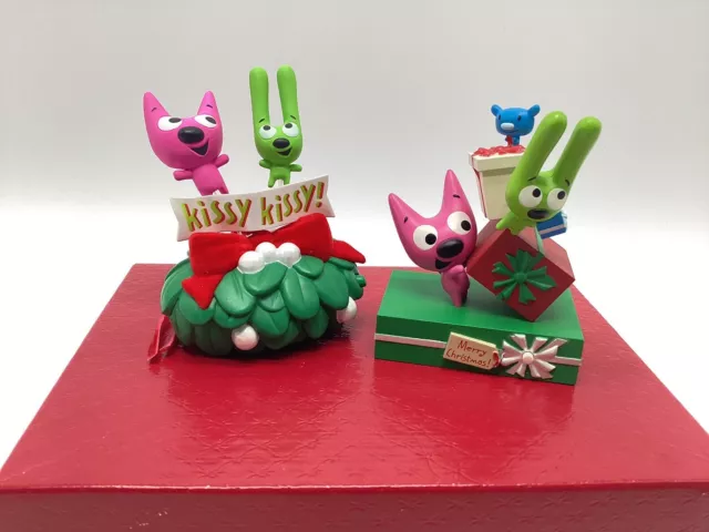 Hallmark Magic Sound Hoops And Yoyo Character Ornaments 2011 2012 Kissy Present