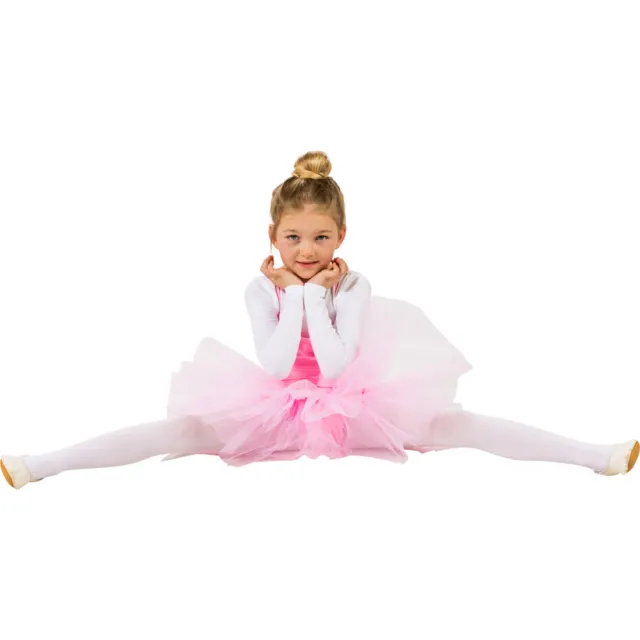 Niedliches Ballerina Kleid für Mädchen Ballett Tänzerin Kostüm Kleidchen 104 cm