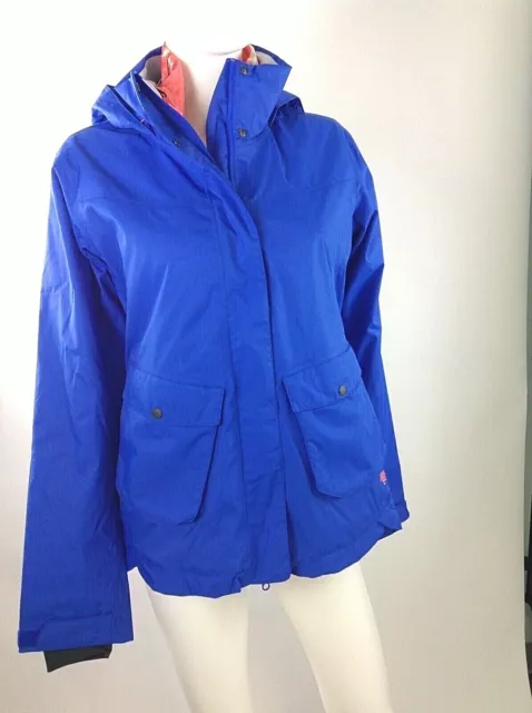 Mountain Hardwear Women Snowburst Trifecta Jacket Medium Bright Blue OL0206-409C