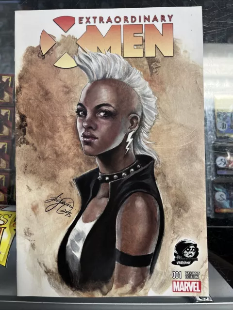Extraordinary X-men #1 (2016) Phantom Variant Siya Oum Cover! Marvel Comics.