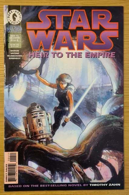 Star Wars: Heir to the Empire #6 - Dark Horse - 1st Mara Jade Cover - VFN