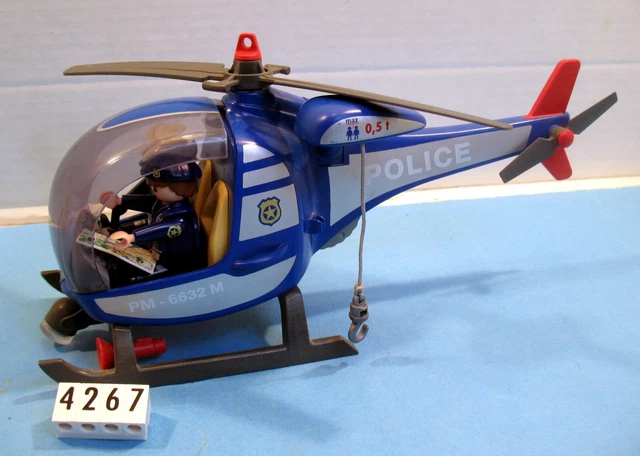 Maquette Hélicoptère Police Autrichien Jaegerndorfer JC1102 – Métal & Plastique – Rotor Rotatif