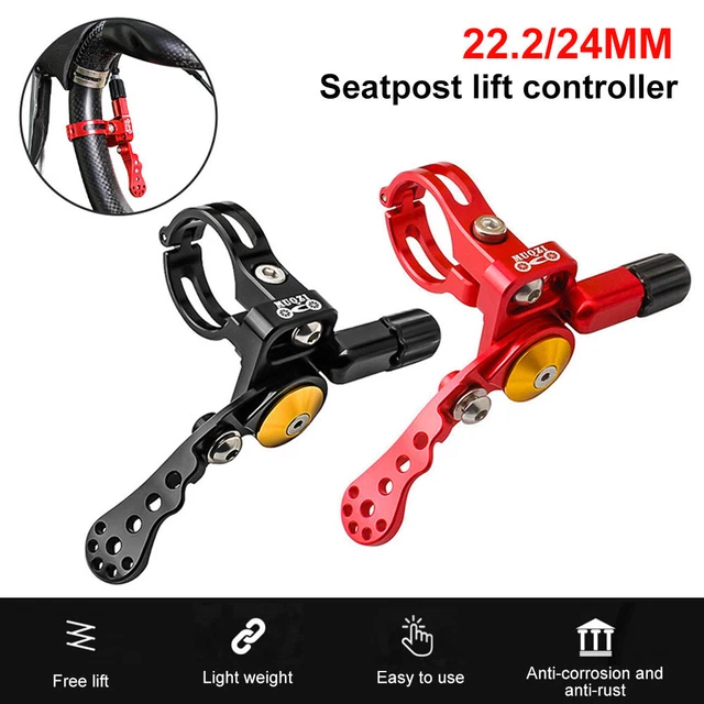 MTB Bike Seatpost Dropper Bicycle Seat Post Drop Mechanical Remote Control Lever