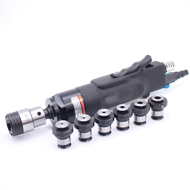 Air Drill Tapper Tool Pneumatic Tapping Machine 150rpm+6pc Chucks(M3-12)/M