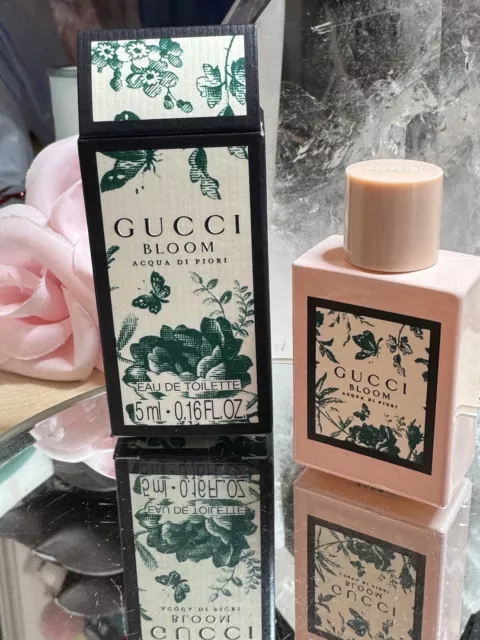 Gucci Parfums Italie Miniature 🌸 Bloom Acqua Di Fiori 🌸