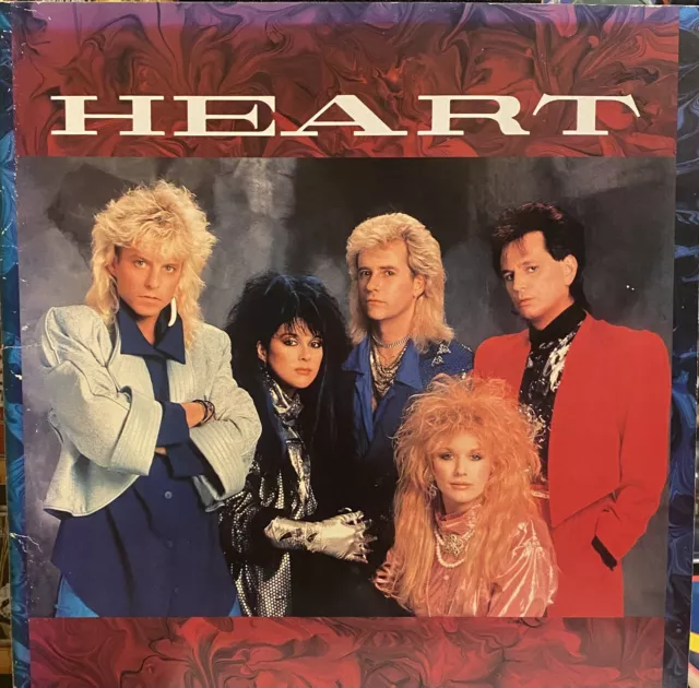 Heart Ann Nancy Wilson 1986 Japan Tour Book Very Rare Concert Program Leese