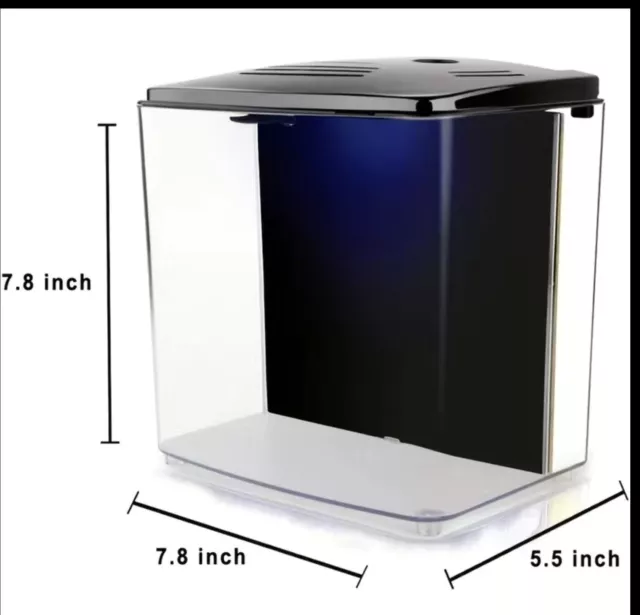 All In One Nano Reef, Aquarium, Fisn Tank, Filter, Leds, Salt Or Freshwater