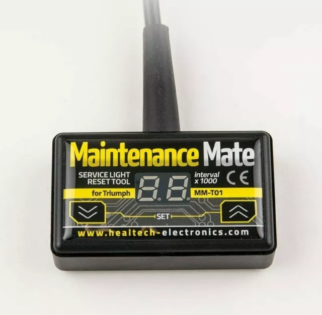 Triumph Motorcycle Service Light Reset Tool Maintenance Mate by Healtech MM-T01