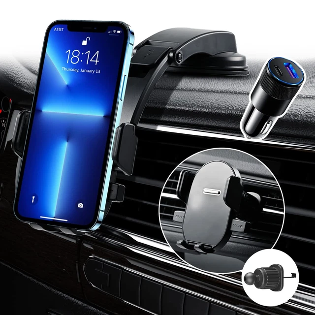 Upgraded Phone Mount for Car, Car Dashboard Phone Holder Mount, Univ...