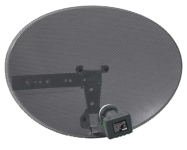 Sky Satellite Dish MK4 With Quad LNB for Sky / Sky HD / Freesat HD / Multiroom