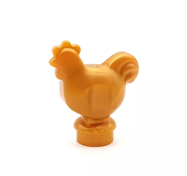 Lego® Einzelteil- Chicken Huhn Nr.: 95342 Pearl Gold - Perlgold