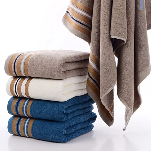 Extra Large Bath Towels 100% Cotton 27.6"X55", 4 Bath Towel Set, Soft Quick Dry