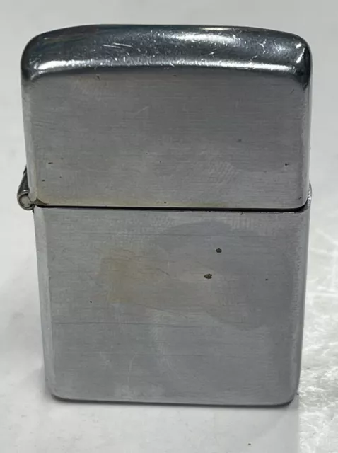 Zippo 1949-1950 3 Barrel 16 Hole Nickel Silver Insert Lighter  C044