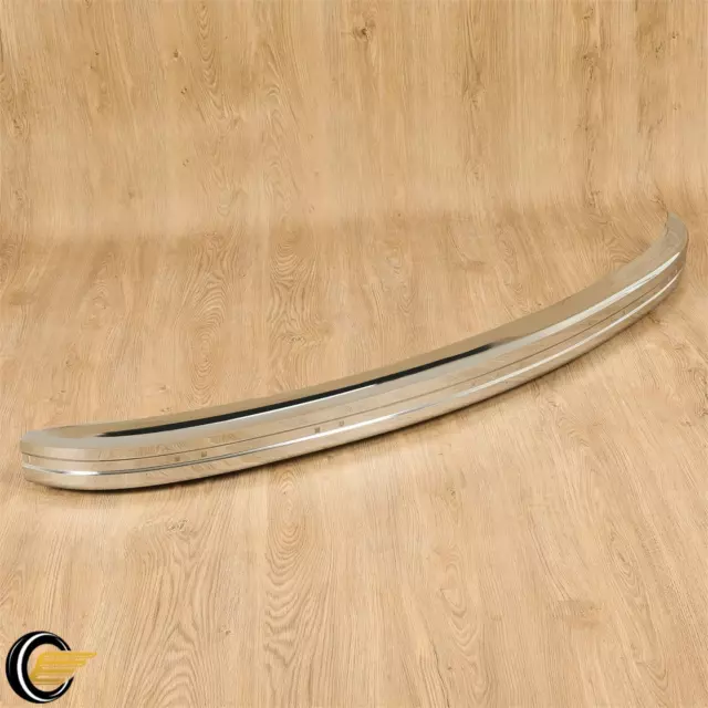 NEW FRONT Chrome Bumper Bar For VW 1968-1973 Beetle Bug / 1971-1973 Super Beetle