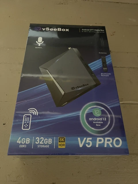 VSEEBOX V5 PRO Android 12 Streaming Media Player $355.47 - PicClick CA