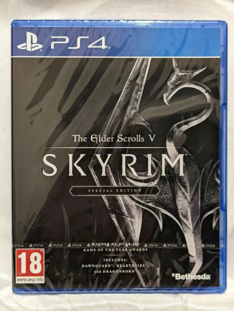 Elder Scrolls V Skyrim Édition Spéciale PS4 Neuf Scellé Ru sony PLAYSTATION 4 5