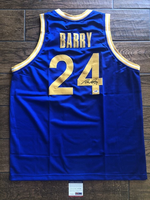 Rick Barry Signed Golden State Warriors Custom Jersey PSA Authenticated AUTO Rick Barry Signed Golden State Warriors Custom Jersey PSA Authenticated AUTO