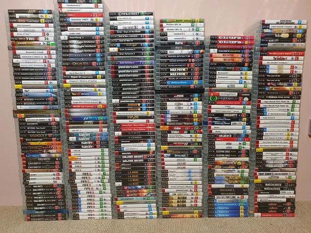 Playstation 3 PS3 Big Game list **Free Postage** Select from Drop down Box