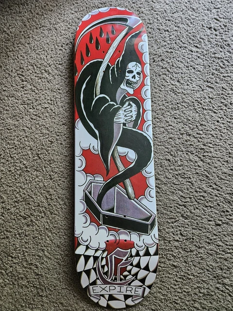 Expire Band Skateboard Deck Realtalk Hardcore Bridge Nine