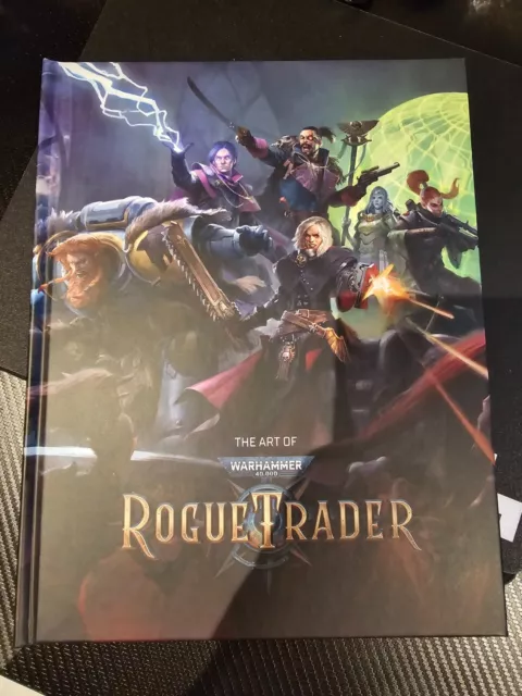 Warhammer 40 Artbook the Art of Warhammer 40k Rogue Trader Collectors Edition