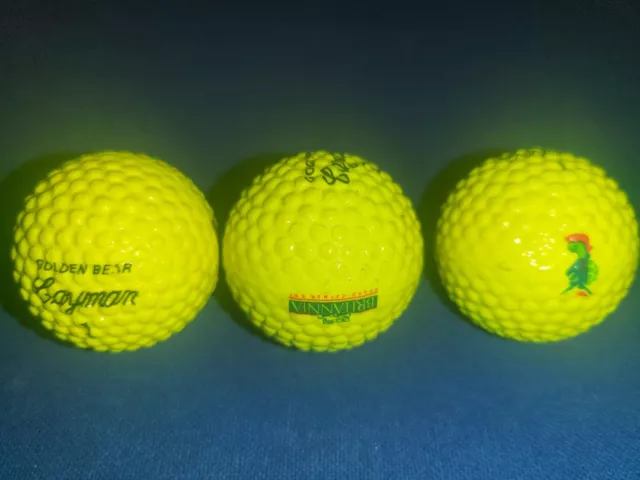 VINTAGE GOLDEN BEAR Cayman Golf Balls Jack Nicklaus $50.00 - PicClick