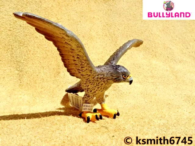 Bullyland PEREGRINE  solid plastic toy wild zoo animal bird predator* NEW *💥