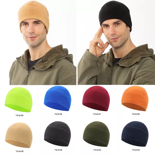 3 Paquete Militar Táctico Gorro Invierno Cálido Polar Resistente Al Viento E <