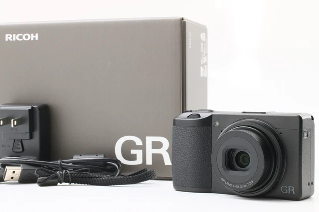 [Top MINT in Box] RICOH GR III 24.2MP 18.3mm f/2.8 Digital Camera From JAPAN