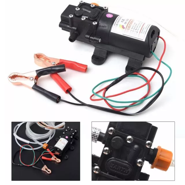 DC 12V Oil Fluid Extractor Engine Electric Siphon Transfer Change Pump Motor 60W