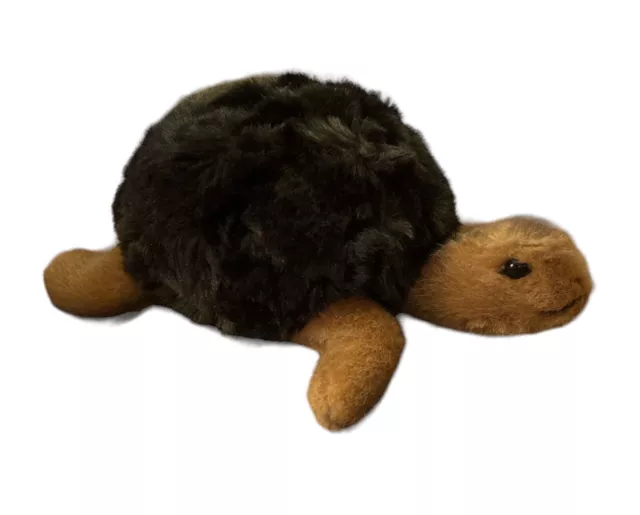 New Steiff Turtle Plush Slo Tortoise German Doll Stuffed Green Brown 068485 - 8" 2