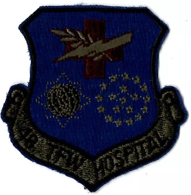 USAF 48th TACTICAL FIGHTER WING HOSPITAL MILITARY PATCH