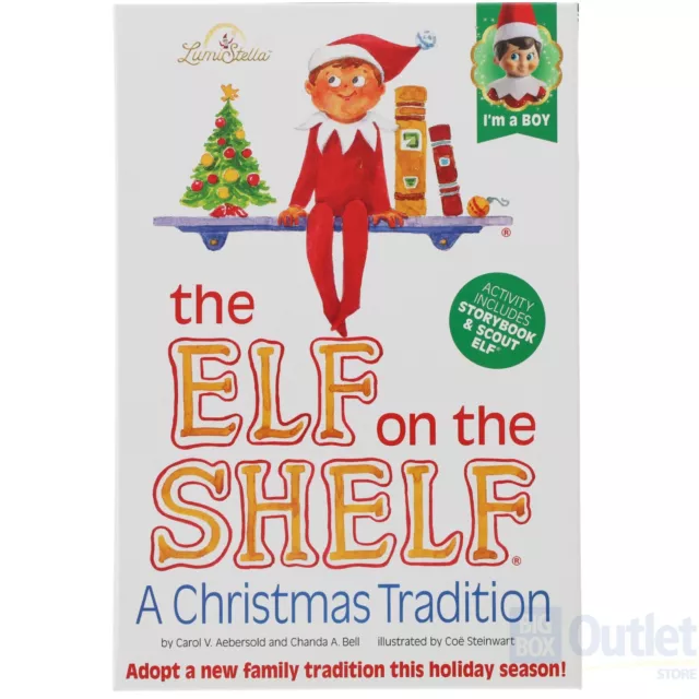 THE ELF ON the Shelf: A Christmas Tradition - Boy Scout Elf with Blue ...