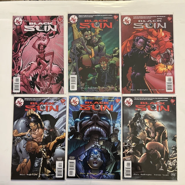 BLACK SUN #1-6 Complete Series Wildstorm Comics 2002