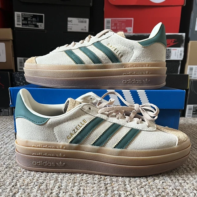 ADIDAS ORIGINALS GAZELLE scarpe plateau audaci donna viola e
